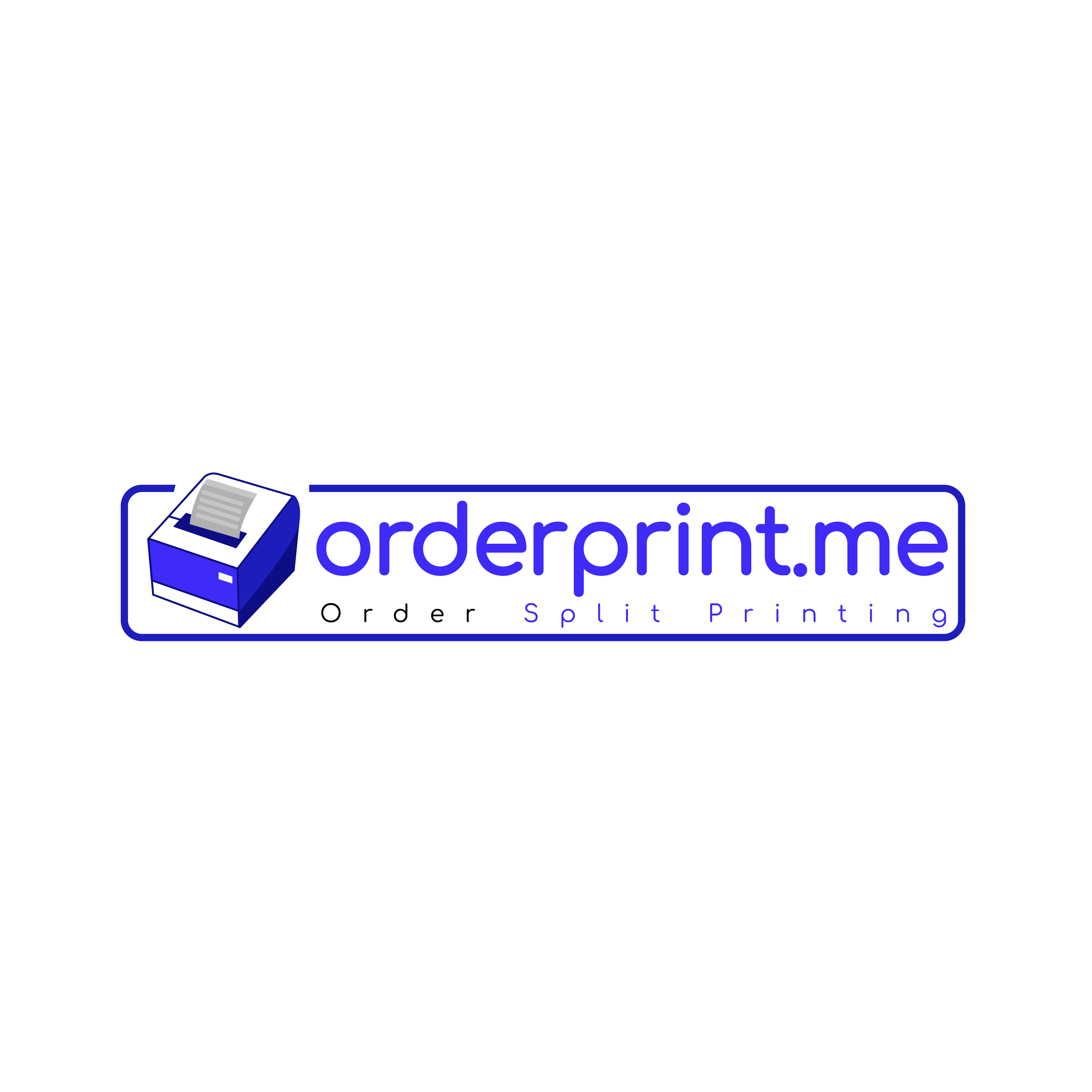 Order split printing